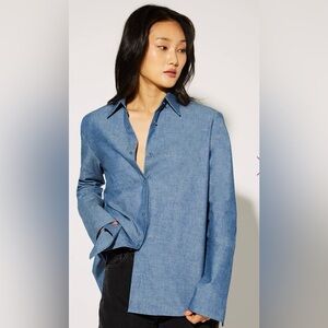 Misha Nonoo HUSBAND SHIRT CHAMBRAY